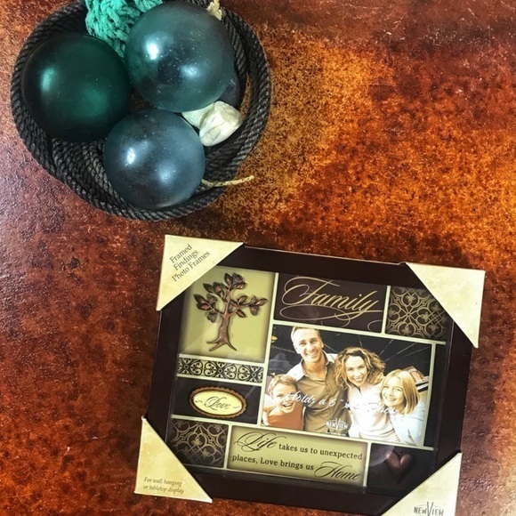 New View framed‎ findings 6X4 dark espresso brown family picture frame New - Picture 3 of 4
